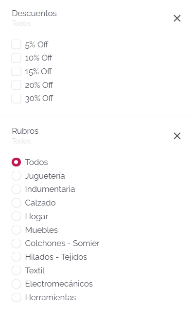 Paso 1 - Los Filtros
